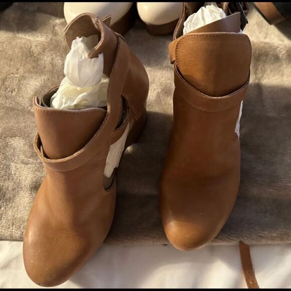 New Free People Cedar Platform Clogs Heels - Picture 5 of 5